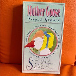 1991 MOTHER GOOSE SONGS & RHYMES VHS (UNOPENED)